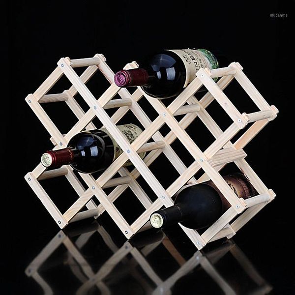 

tablewine racks folding wood rack bottle holder storage organizer beer wisky display stand bar accessories home decor1