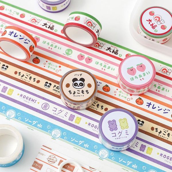 

2016 rnoon dessert series masking wasi лента diy декоративная клейкая лента для дневника скрапбукинг наклейки kawaii канцтовары h