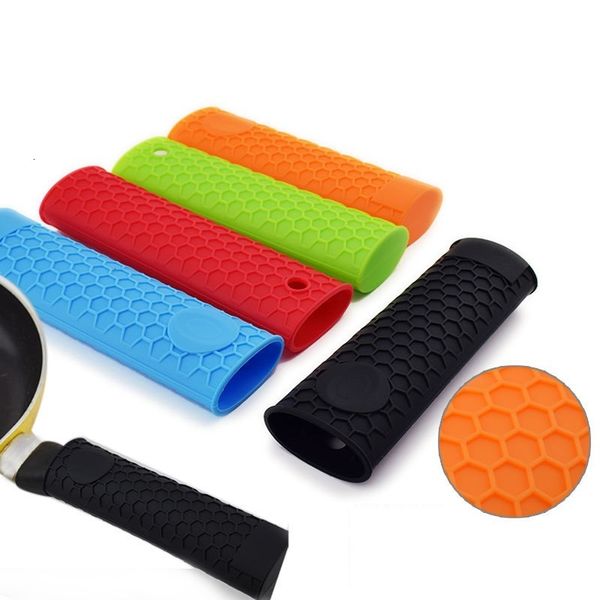 

pot slip pan non cover proof silicone handles sleeve heat resistant handle