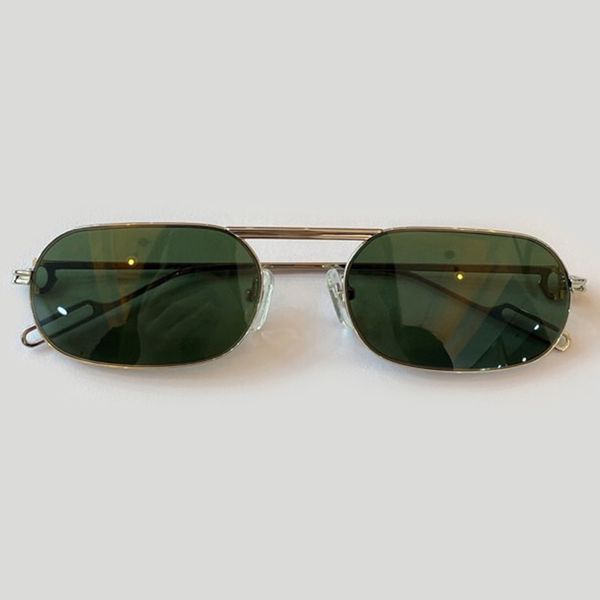 

women's oval lady's retro metal vintage uv400 sunglasses iicq, White;black