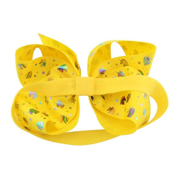 

12pcs/lot 6 inch novelty horse print bows headbands for kids colorful elastic hairband hair accessories 847 q wmtgvc