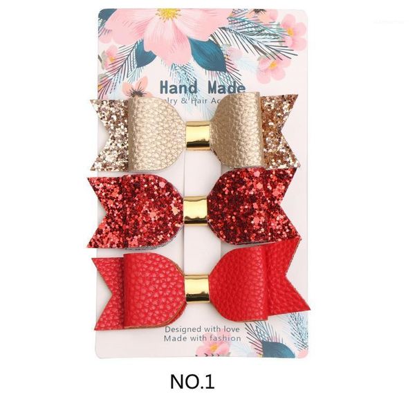 

3 pcs girls hair clips women girls sequins big bowknot barrette hairpin hair bow accessories sx11, Slivery;white