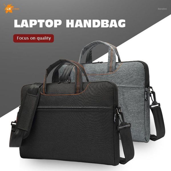 

briefcases lapbag men's 15.6 inch notebook sleeve for macbook air pro 13 15 computer shoulder handbag briefcase custom1
