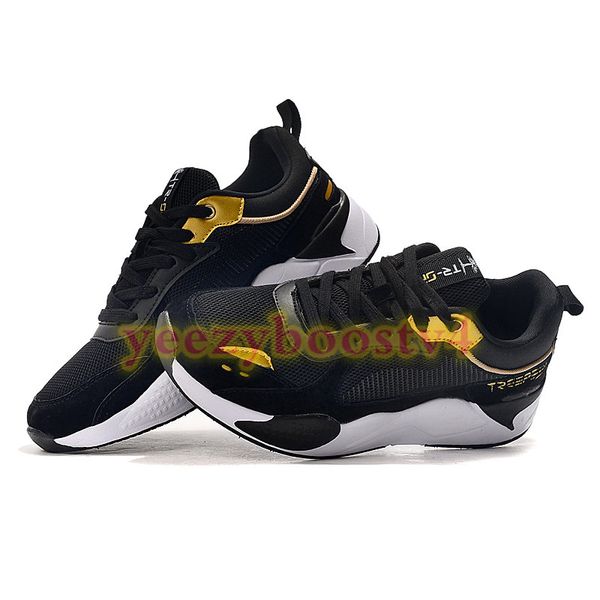 

2021 treeperi fashion chunky men women trainers sport running shoes black metallic gold sneakers us 5.5 eur 36 for women