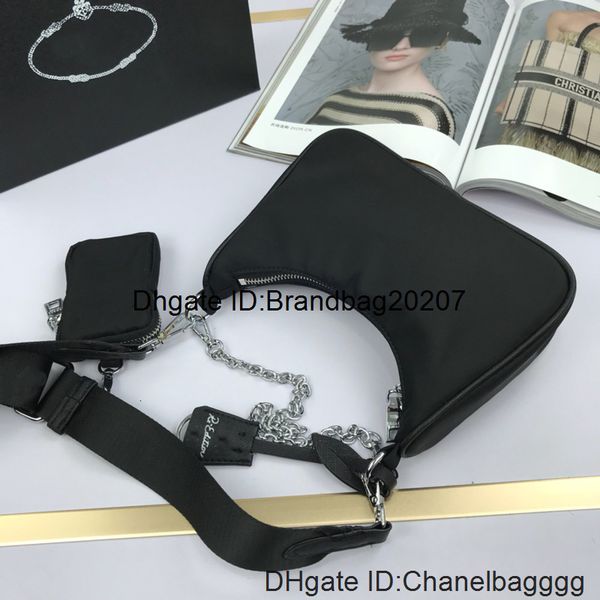 

brand new wholesale designer handbags hobo women messenger bags men shoulder armpit bag chain three in one de