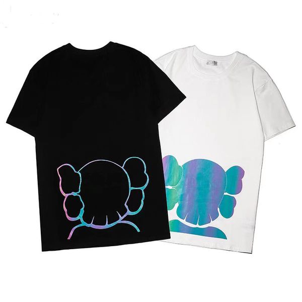 

23ss summer luxury europe mens t shirt high version shirts fashion high street designer shirt women streets casual top, White;black