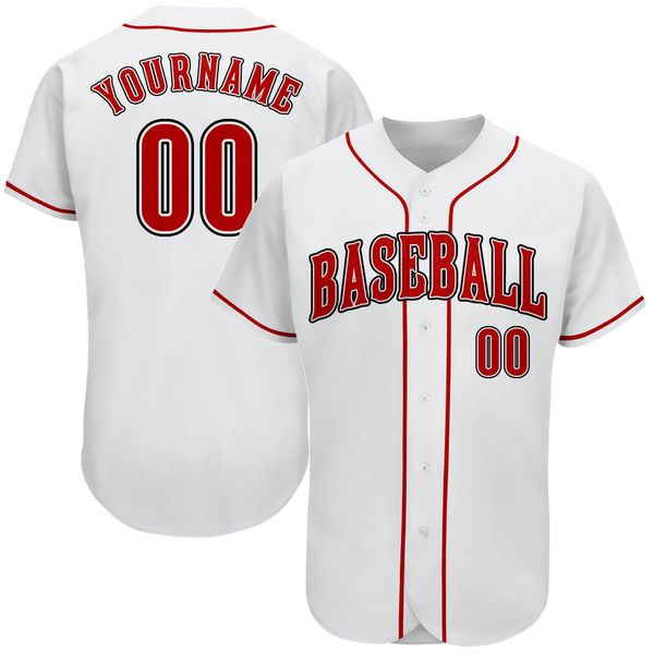 

custom white red-black-87987 authentic baseball jersey, Blue;black