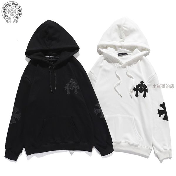 

2020 autumn men's avant-garde coat loose autumn and winter hooded pullover, White