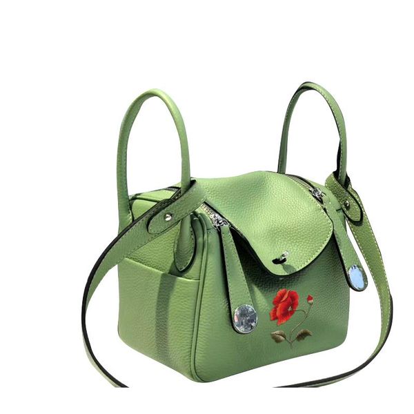 

handbag woman 2020 new leather mini bag korean version boston bag versatile one-shoulder cross-body