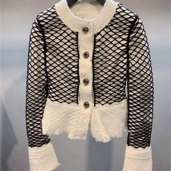 

2021 new autumn short chess; jacket designer woman clothes lha6, Black;brown