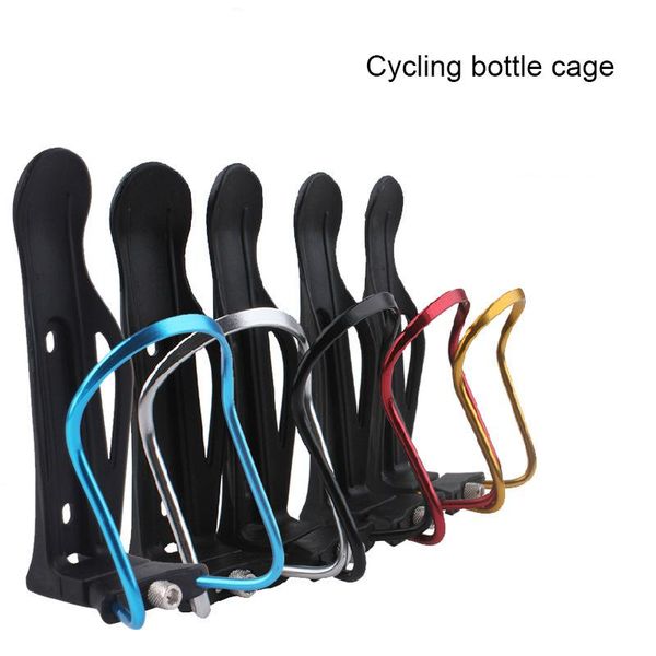 

water bottles & cages aluminum alloy bottle cage bicycle riding bike drink holder bracket mountain for folding