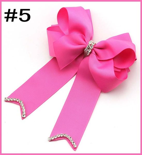 

hair 30pcs 5''-6'' rhinestone cheerleading sparkle cute cheer bows