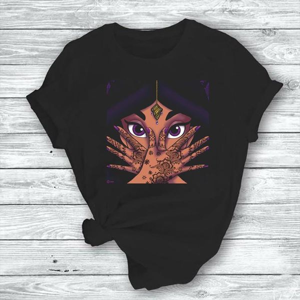 

punk jasmine art design men t shirt women short sleeve t shirt male unique street tshirt drop shipping, White