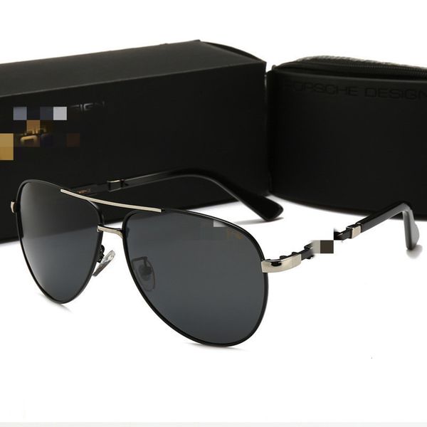 

8858 men's polarized sunglasses 2019 baobaojia fashionable driving sunglasses, White;black