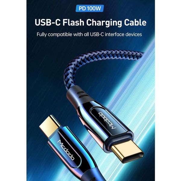 

mcdodo ca-812 100w type-c usb-c to type-c usb-c charging data cable length12m