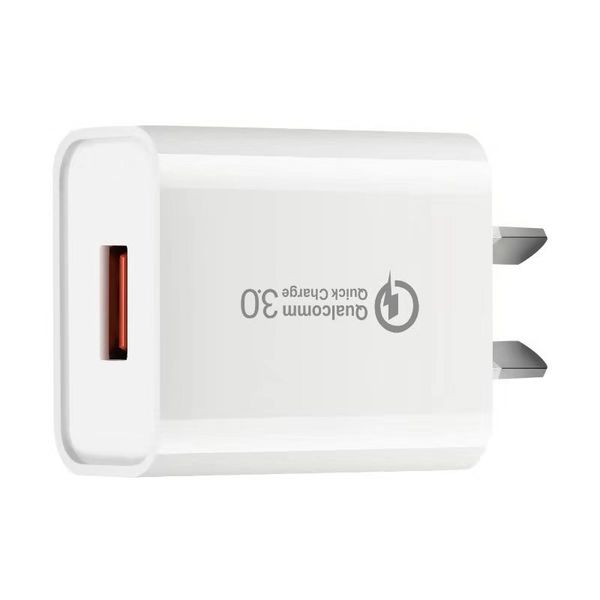 

18w pd+qc3.0 usb c charger fast charging wall power adapter eu uk us plug for iphone xiaomi samsung