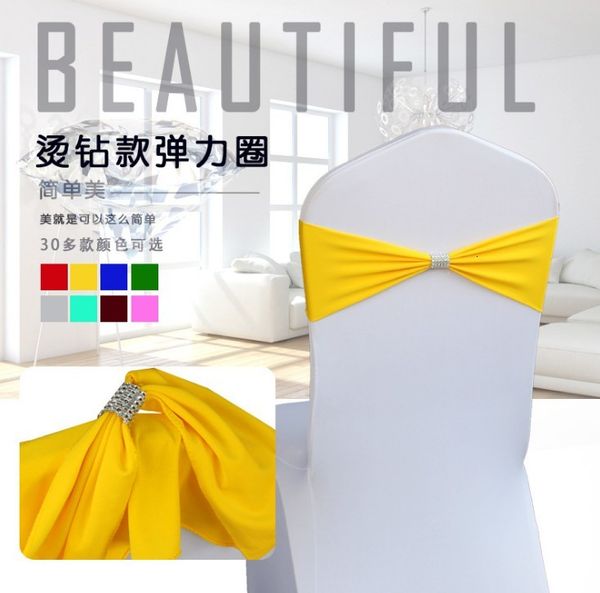 

31 cover colors bands spandex wedding party birthday chair buckle sash decorationw33n