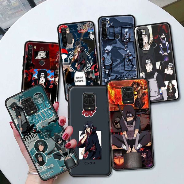

kakashi naruto itachi silicone mobile phone cover redmi note 9s 9 8 pro 8t 8 8a 9a 9c 9i 7 7a 6 6a soft cover coke mobile phone cover