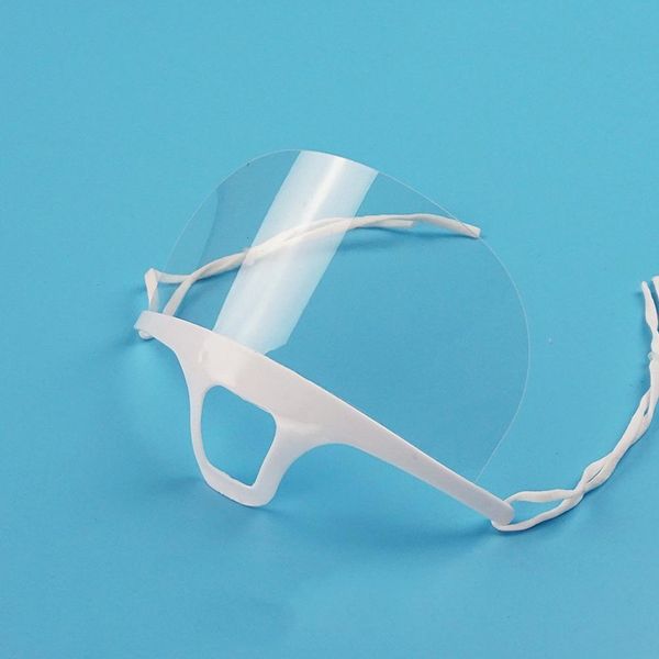 

прозрачная mask mask ceterning официант шеф-повар гигиена маски специальная пищевая пластиковая кухня ресторан санитарный инструмент jllvtj, Black