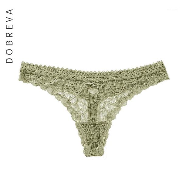 

dobreva women's lace see through cheeky thong panties1, Black;pink