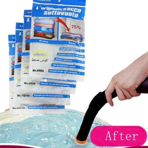 

storage bags space saver saving seal vacuum compressed organizer bag rack hanger