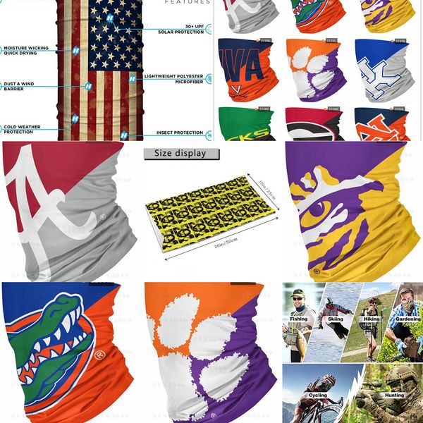 

shield new neck ncaa scarf item gaiter big s seamless bandana face masks uv protection for motorcycle cycling riding running headbands rr5i