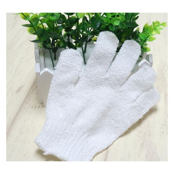 

nylon body cleaning shower gloves exfoliating bath glove five fingers bath bathroom gloves ho sqcnzq sports2010