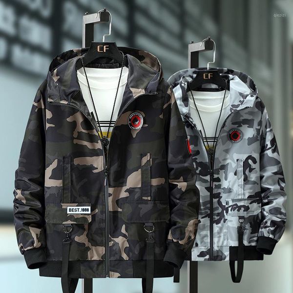 

spring autumn plus size 10xl 9xl 8xl mens camouflage jacket coat male hoodies bomber coats overcoat baseball mens pilot jacket1, Black;brown