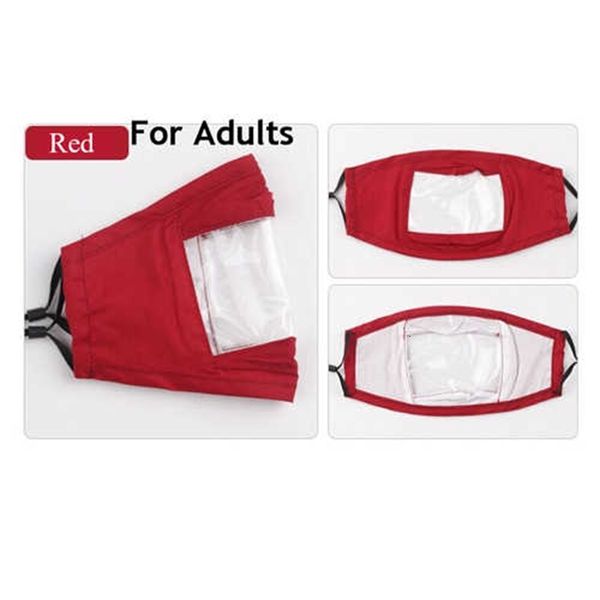 

factory reusable visible lip language pm2.5 care face cover mount masks anti-dust mouth cotton clear tpu mask ewb1496 7 p1roi