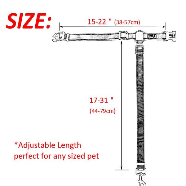 

dog seat belt leash adjustable nylon pet dog cat car seat belt collar safety vehicle leads seatbelt harness bbywxv