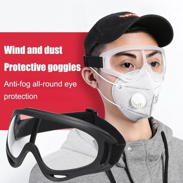 

safety goggles househeld transparent protective glasses safety goggles anti-splash wind-proof face protection eyewear glasses1