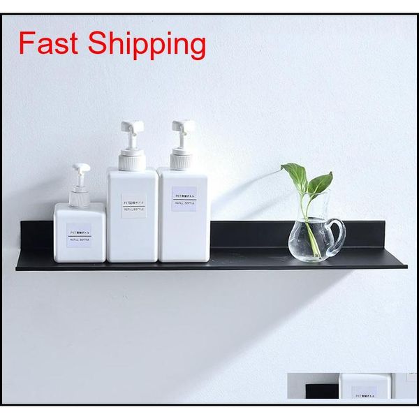 

bathroom accessories 30-60cm modern matt black bathroom shelves kitchen wall shelf shower b qylqkp yh_pack