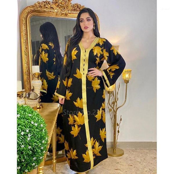 

muslim fashion dress women abaya dubai abaya turkey arabic hijab floral print islamic ramadan robe kaftan caftan prayer garment1, Red