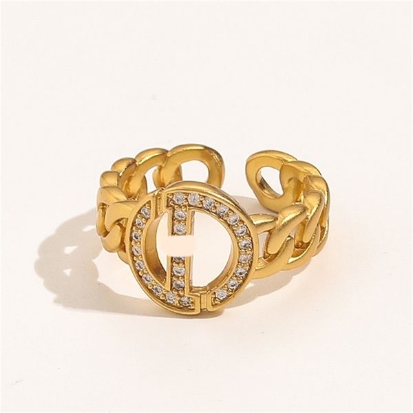 

85% off factory clearance new open ring female brass personalized fashion set zircon versatile, Silver