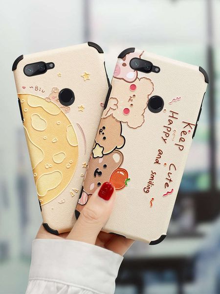 

xiaoxiong planet 8 youth mobile phone case women's mi8 protective case 8se silica gel fall proof eight screen fingerprint version4fre