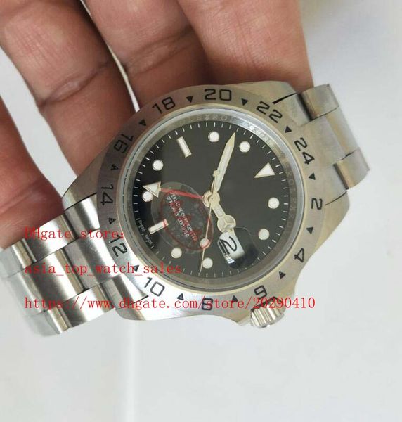 

elling 216570 old style 40mm black dial sapphire glass auto date asia 2813 movement automatic stainless steel mens watches, Slivery;brown