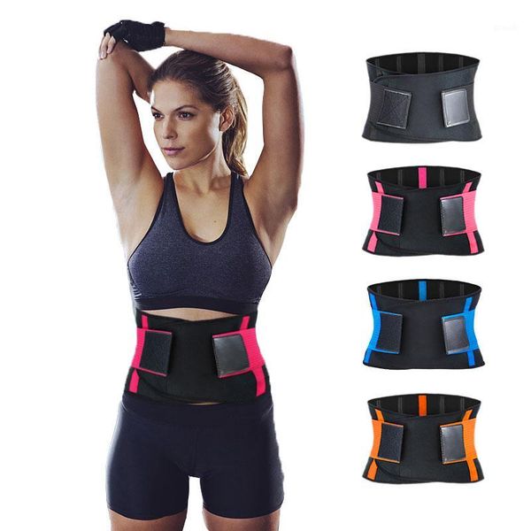

waist support back adjustable trainer trimmer belt sweat utility for sport gym fitness weightlifting tummy slim belts1, Black;gray