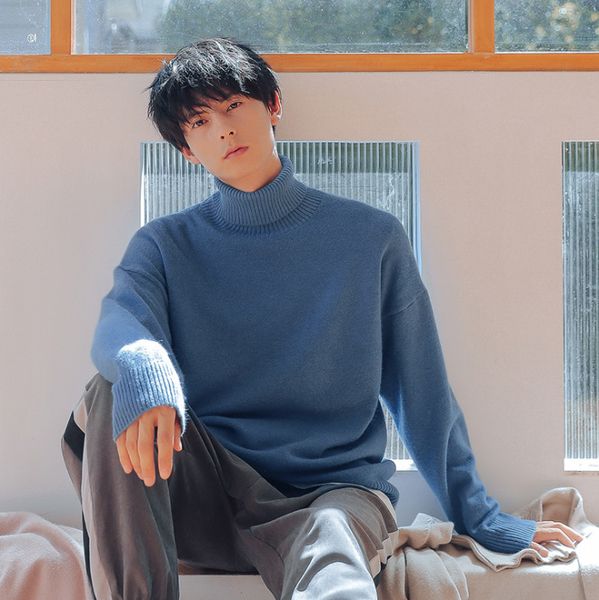 

white gray green black blue yellow autumn fall loose sweaters for men pullover plus size mens sweaters oversized sweater, White;black