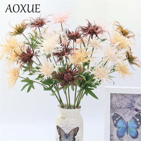 

new 60cm thorn grass simulation fog flower home living room decoration phoenix grass wedding landscaping flower arrangement