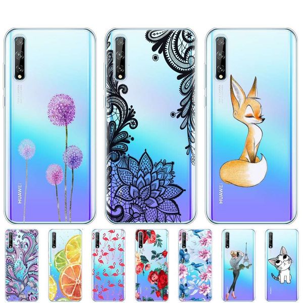 

sewqsleeve, huawei y8p 2020 and 8p aqm-lx1 6.3-inch soft silicone sleevevtrvgt