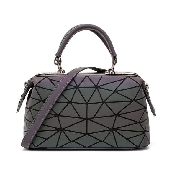 

diomo new arrival luminous geometric women's handbags pillow shoulder bag boston handbag crossbody bag for women o c1223