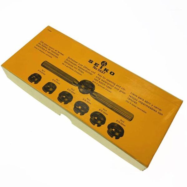 

watch screw back case cover opener remover wrench repairing tool set for watchmaker open cell change kits with box1