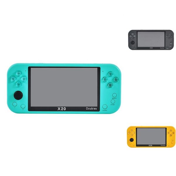 

portable handheld retro game console 10 emulator 5.1inch ips screen output video game player arcade