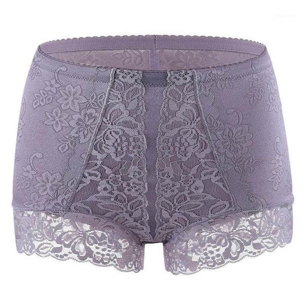 

women's cotton lace underwear high waist panties briefs -3xl1, Black;pink