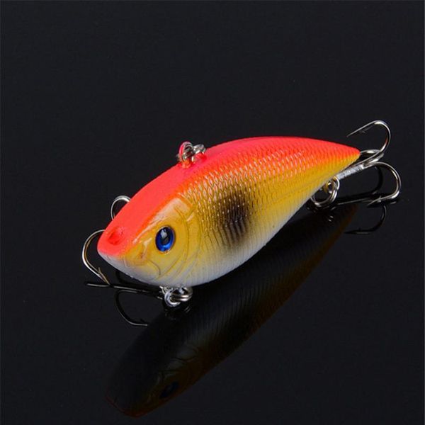 

lifelike 1pcs 7.1cm/10g vib fishing lure bionic hard bait wobblers pesca hooks crankbait fishing pike bait tackle is sqcllj