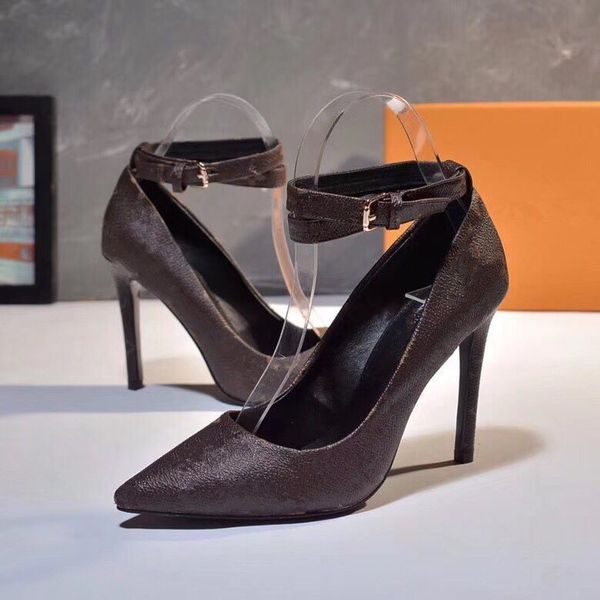 

womens shoes high heels dress shoes party 2120ss fashion spring autumn pointed high heels sandals party banquet wedding, Black
