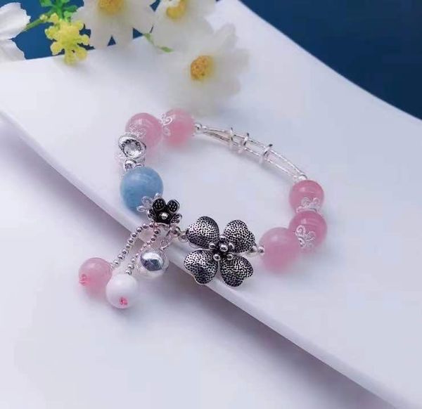

geo.jewelry's style ii colorful jeweled silver bracelet, Golden;silver