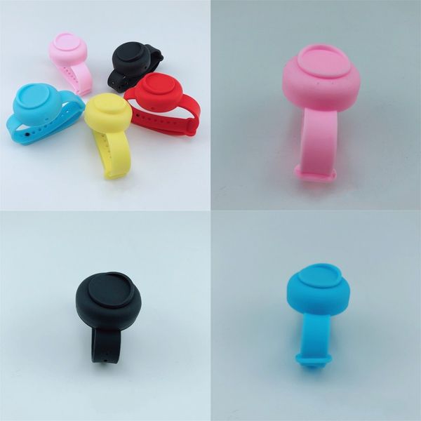 

silicone wristband womens mens bracelet bardian wristwatch liquid soap hand sanitizer ventilation smooth convenient 2 9jg f2