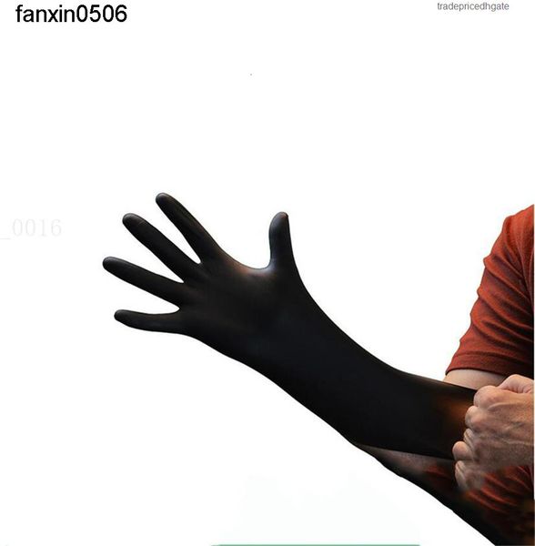 

100pcs laboratory nitrile latex for food authentic disposable cleaning rubber gloves multifunctional home tools 7w6j