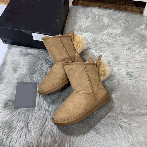 

snow boot winter warm boots simple classic women's shoes with lettering trim shoes fnfg6, Black